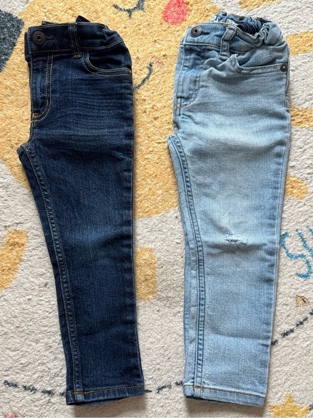 Osh Kosh BGosh Skinny Jeans Duo — Dark Indigo & Light Wash
